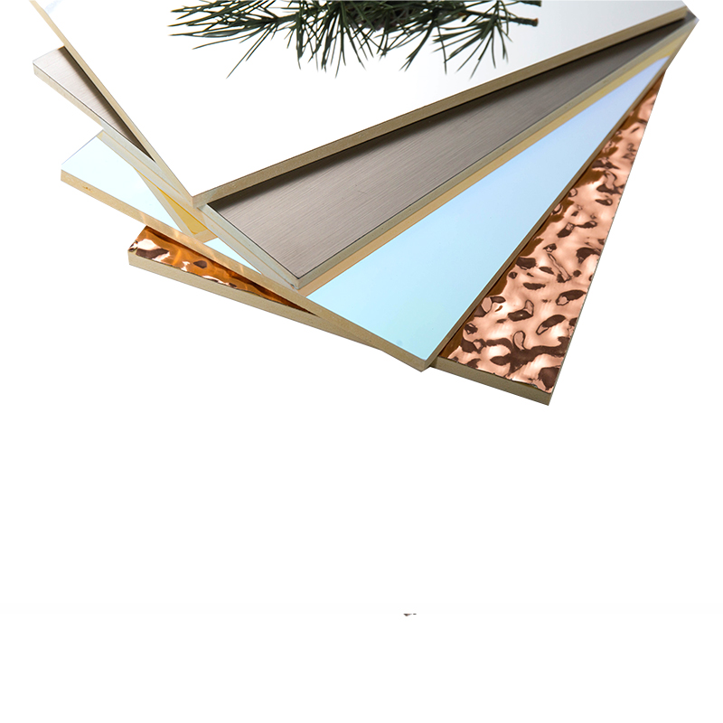 YXWPC1225 5 mm dikte 122 cm breedte binnen/buitenwanddecoratiebord Waterdicht WPC Wall Board