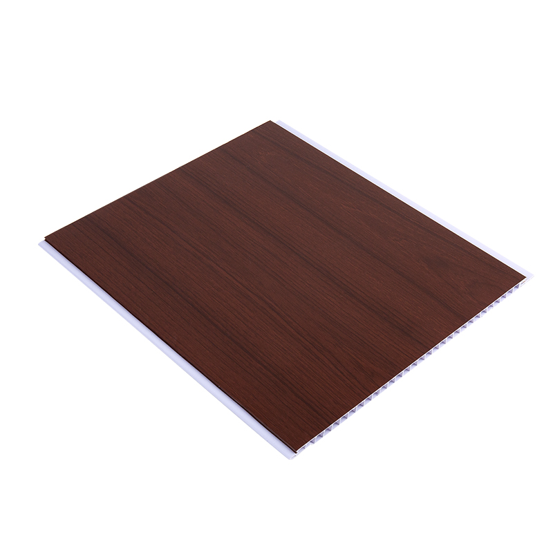 Walnoot Wood Grain Acoustic PVC Wandpaneel YXPVC2575