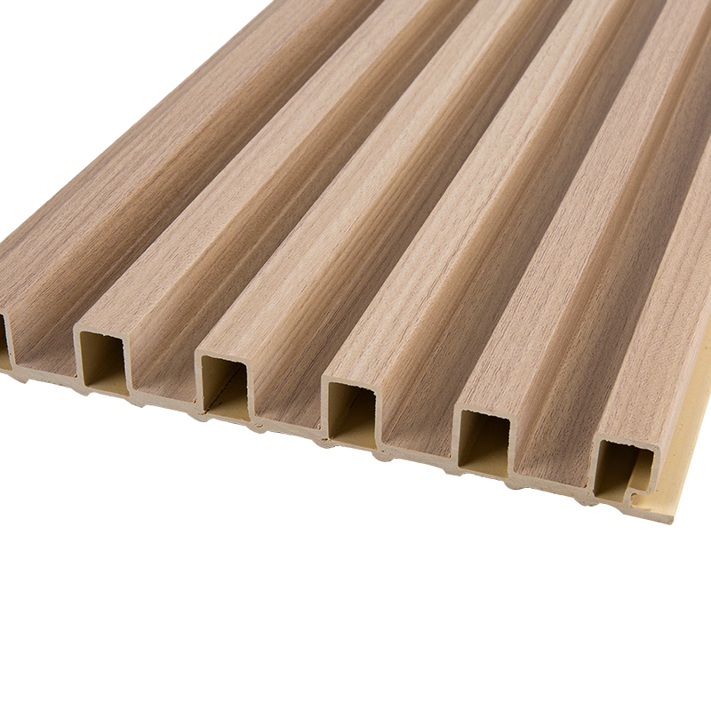 Modern milieuvriendelijk decoratief wand- en plafond WPC gecanneleerd paneel (celgrootte 10 * 4,2) YXWPC16018